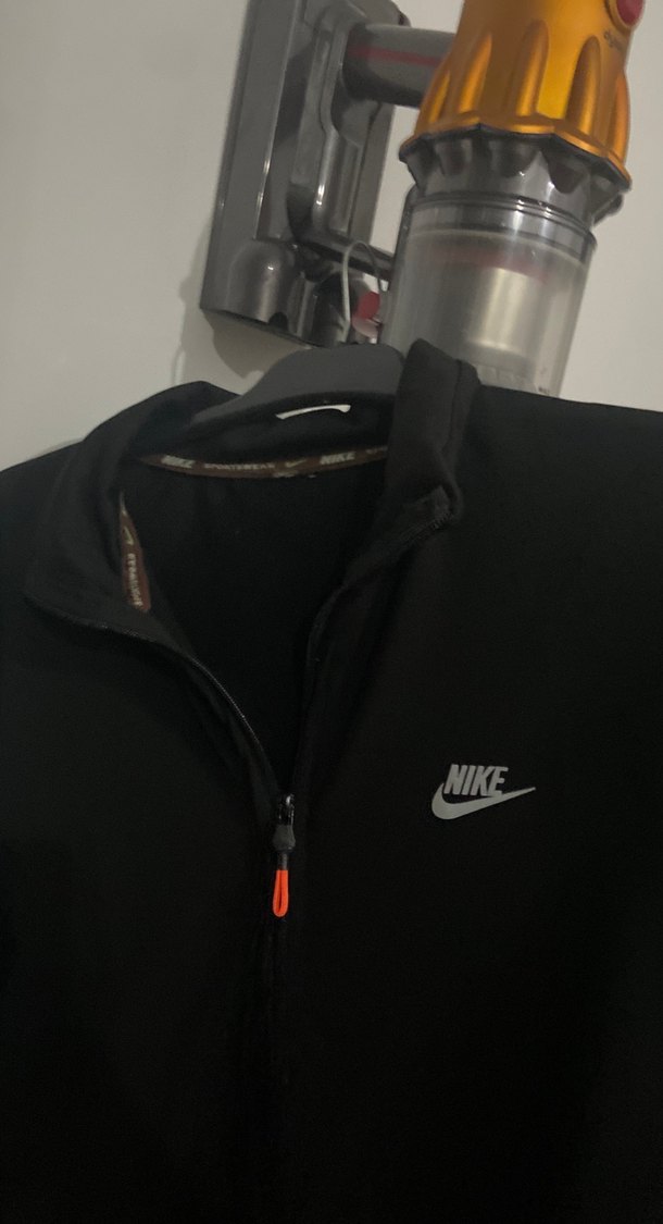 Nike Siyah Fermuarlı Kadın Spor Ceket - Görsel 3