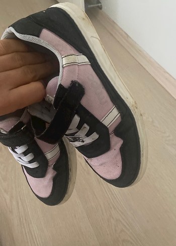 Kız Çocuk Pembe Bağcıksız Spor Ayakkabı - Görsel 7