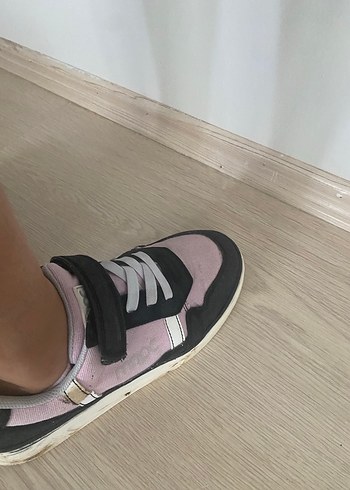 Kız Çocuk Pembe Bağcıksız Spor Ayakkabı - Görsel 4