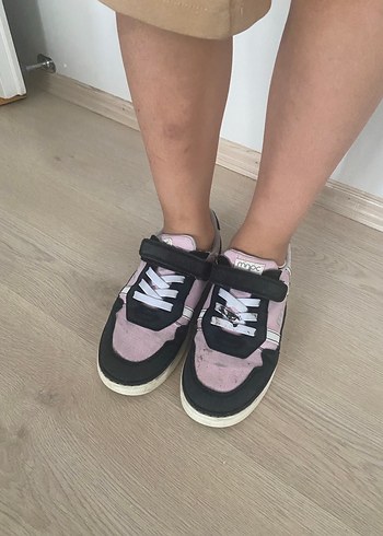 Kız Çocuk Pembe Bağcıksız Spor Ayakkabı - Görsel 3