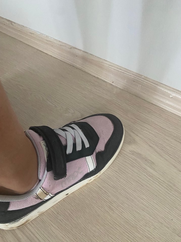 Kız Çocuk Pembe Bağcıksız Spor Ayakkabı - Görsel 4