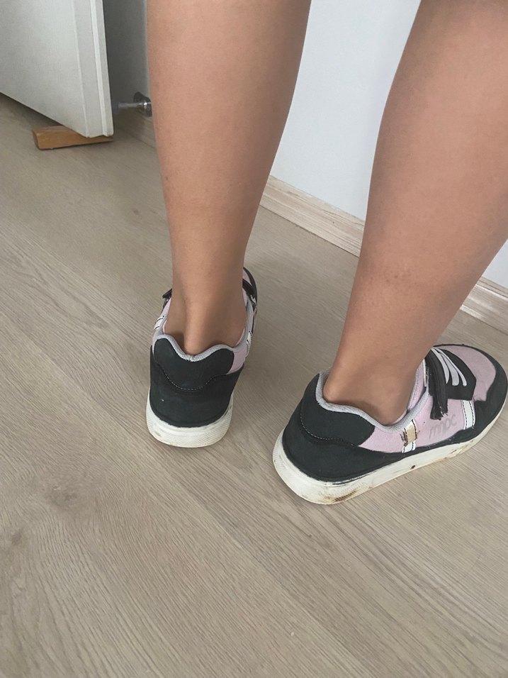 Kız Çocuk Pembe Bağcıksız Spor Ayakkabı - Görsel 5