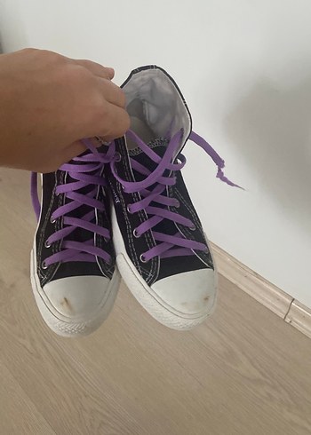 Kız Çocuk Mor Baskılı Spor Ayakkabı - Görsel 9