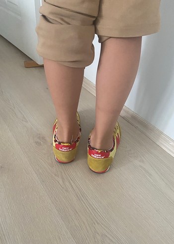 Sarı kız  Çocuk Cırt Cırtlı Spor Ayakkabı - Görsel 4