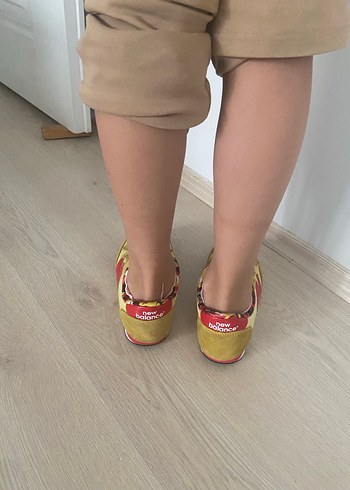 Sarı kız  Çocuk Cırt Cırtlı Spor Ayakkabı - Görsel 3