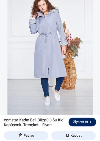 Trendyol & Milla Comstar Kapusonlu Su İtici Trenckot