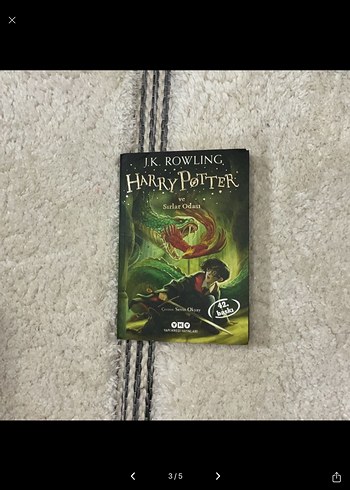 Beden Renk J.K. Rowling Harry Potter 3 Kitap Seti