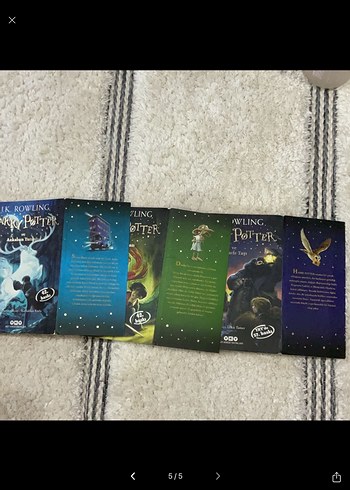 Beden J.K. Rowling Harry Potter 3 Kitap Seti