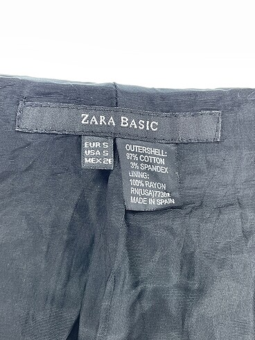 s Beden siyah Renk Zara Blazer %70 İndirimli.