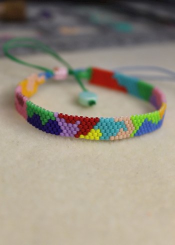 Miyuki renkli bileklik - Görsel 3