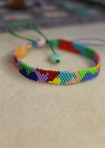 Miyuki renkli bileklik - Görsel 2