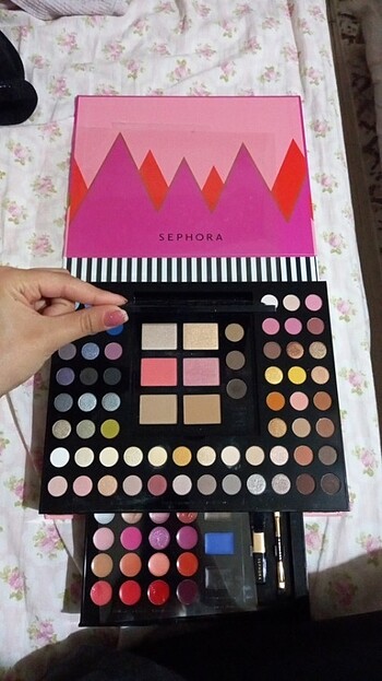 Sephora far paleti makyaj seti