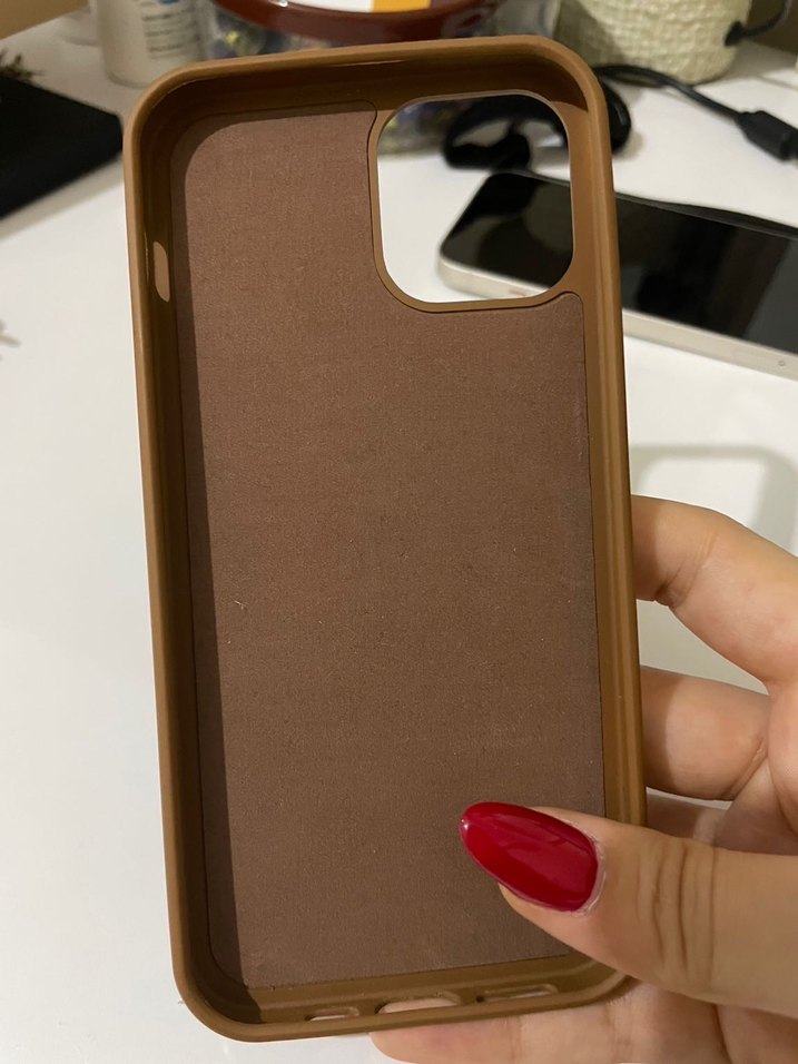 Iphone 12 Kahverengi Bohem Telefon Kılıfı - Görsel 2