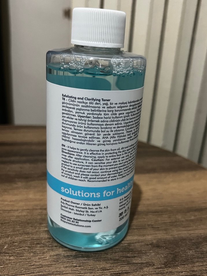 The Purest Canlandırıcı ve Gözenek sıkılaştırıcı Toner - Görsel 3