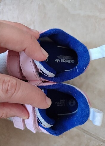 21 Beden Adidas kız bebek spor ayakkabı