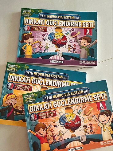 Adeda dikkat güçlendirme seti