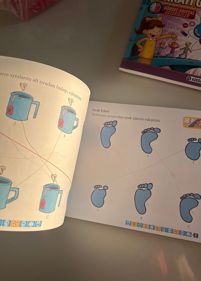 Adeda dikkat güçlendirme seti - Görsel 2