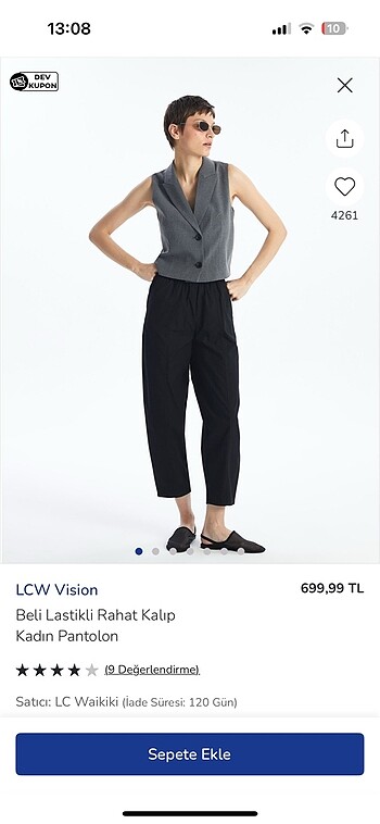 Lcw pantolon