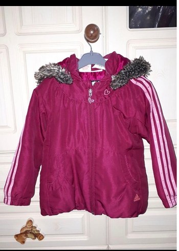 Adidas Kapusonlu Cocuk Montu