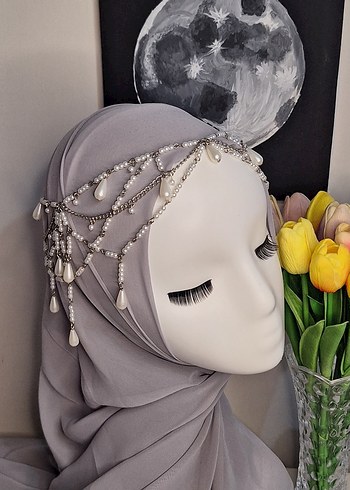 Accessorize  İncili Bas Aksesuari