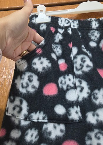 Çok Renkli Bağlama Desenli Rahat Pantolonu - Görsel 2