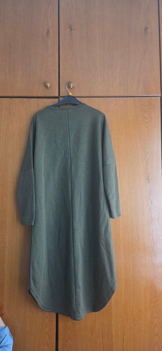 Midi Tunik, Uzun Kollu, Salaş Kesim - Görsel 4