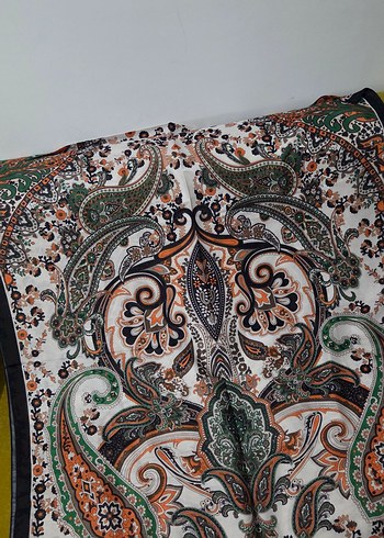 Bohem Çok Renkli Kadın Şal - Görsel 4