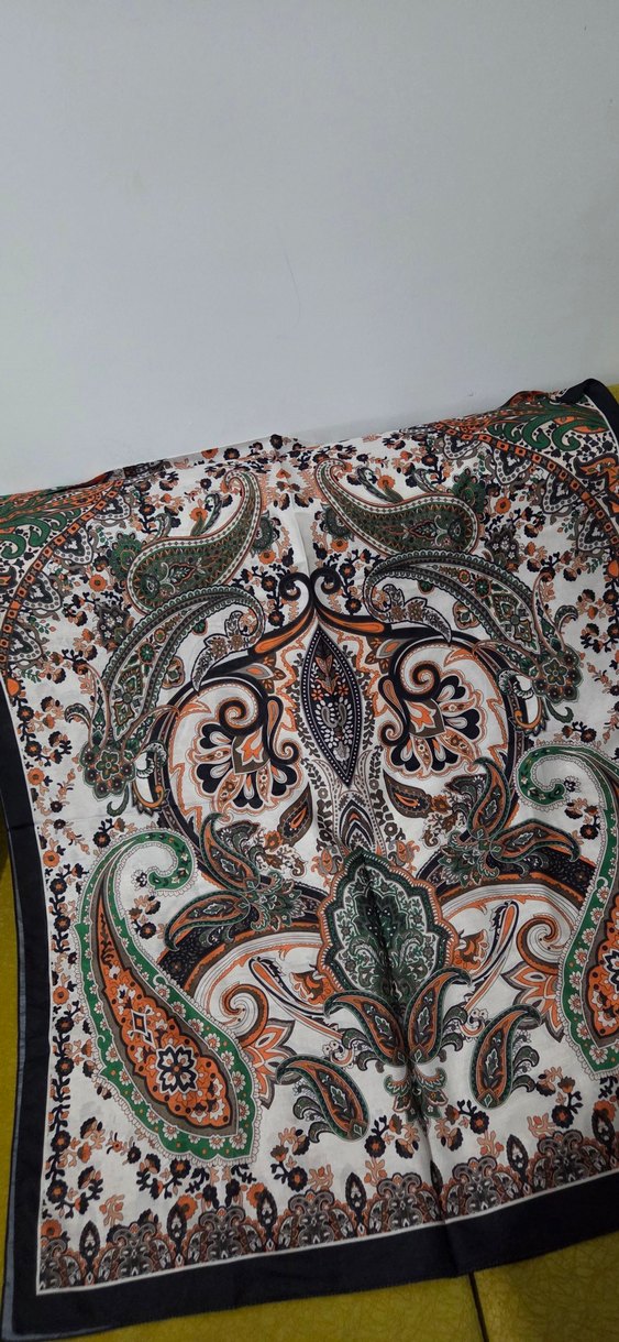 Bohem Çok Renkli Kadın Şal - Görsel 4