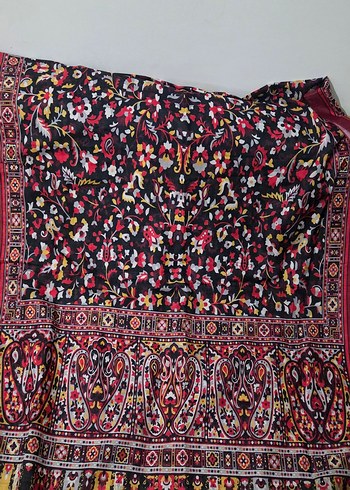 Kadın Bohem Çok Renkli Desenli Şal - Görsel 2