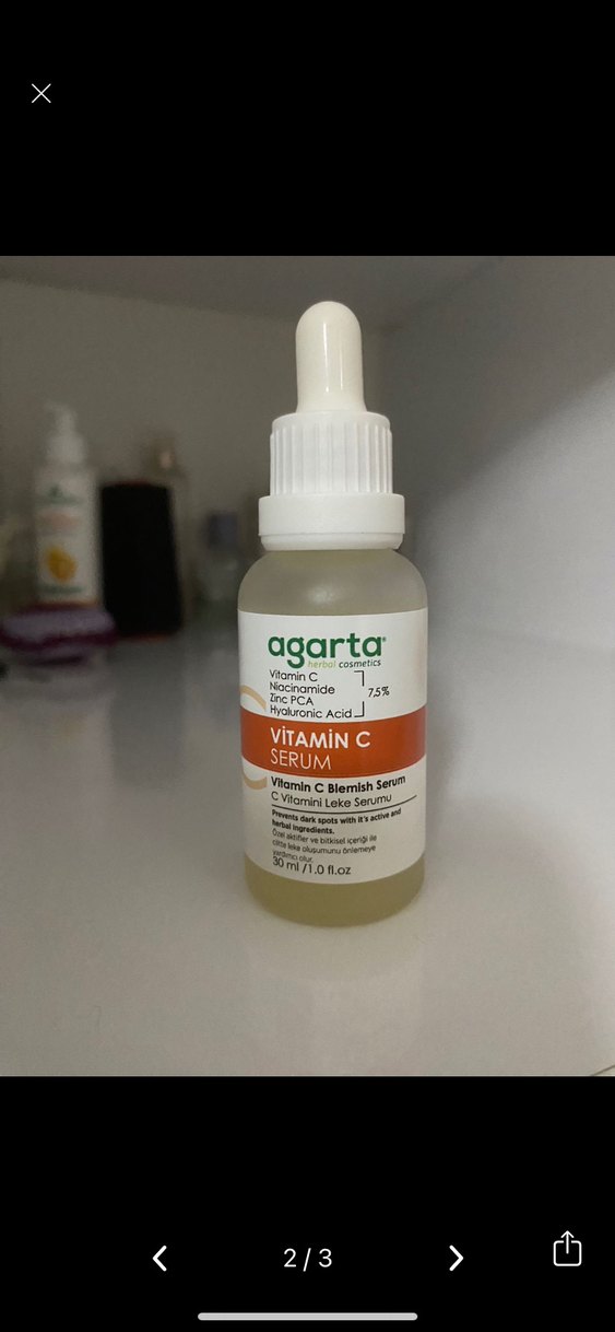 Agarta C Vitamini Aydınlatıcı Serum - Görsel 2