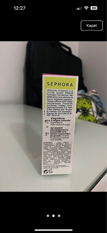 Sephora Sephora C+ E Serum