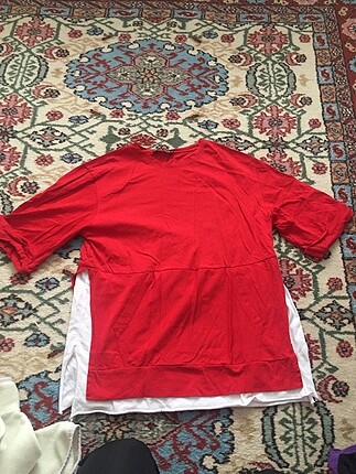 Yarım kollu sweatshirt