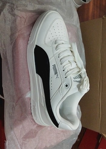 Puma Orjinal Puma Beyaz Siyah Navy Blue Spor Ayakkabi