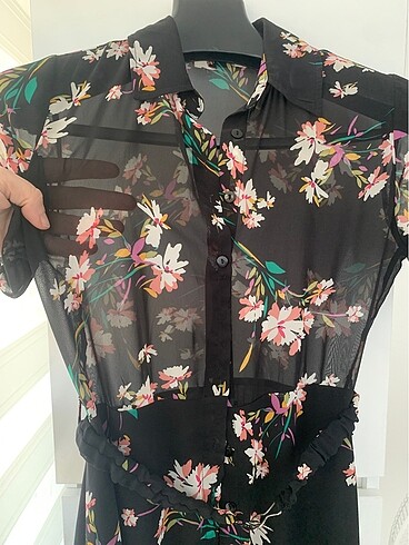 Şifon elbise - Görsel 3