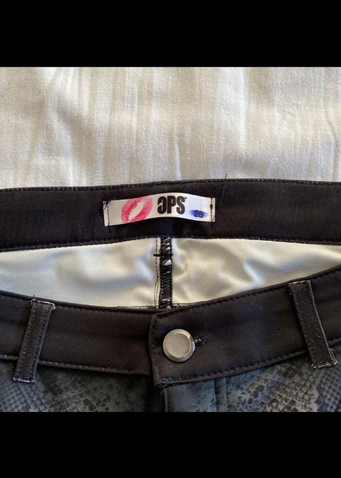 Desenli pantolon - Görsel 2