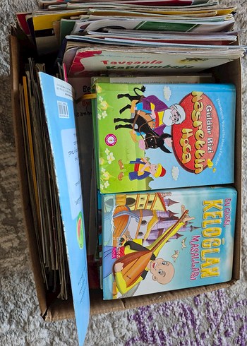 170 adet Çocuk Masalları Kitap Seti 1. ve 2. sınıfa uygun