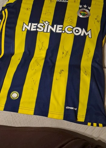 Fenerbahçe Fenerbahce Sari Lacivert Forma Orjinal İmzali Forma 110
