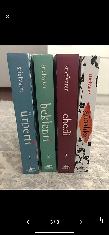 Beden Ürperti serisi 4 kitap set