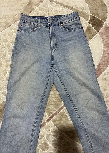 H&M Acik Mavi Denim Jean