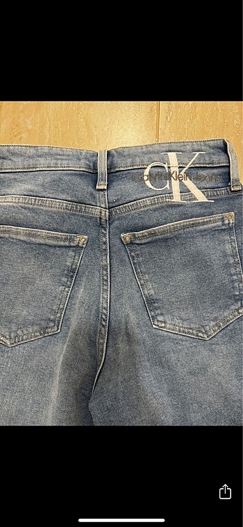 29 Beden mavi Renk Calvin Klein jeans orjinal kot