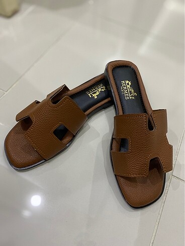 Hermes Hermes günlük yazlık taba renk terlik