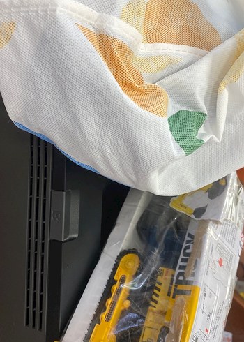 Sarı Renkli Hafif Sepet ve Saklama Çantası
