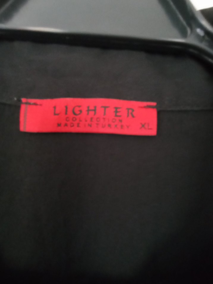 Düğmeli Siyah Uzun plaj kıyafeti - Görsel 3