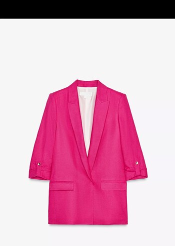 Zara Keten Blazer Ceket