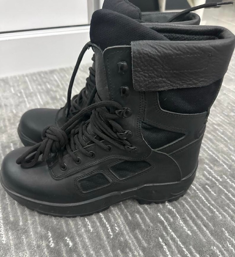 Erkek Siyah Asker botu - Görsel 2