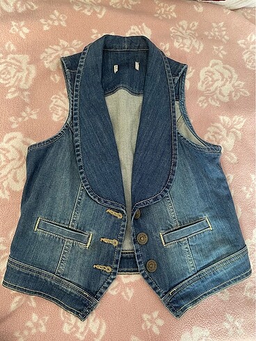 LCW kot denim yelek