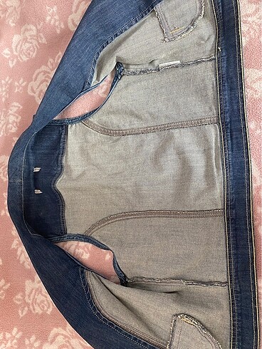 s Beden LCW kot denim yelek