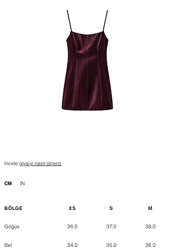 Zara kısa kadife Bordo volümlü Elbise - Görsel 3