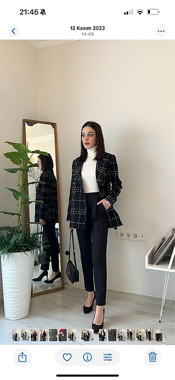 s Beden Blazer ceket