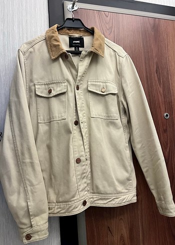 Mavi Bej Denim Ceket